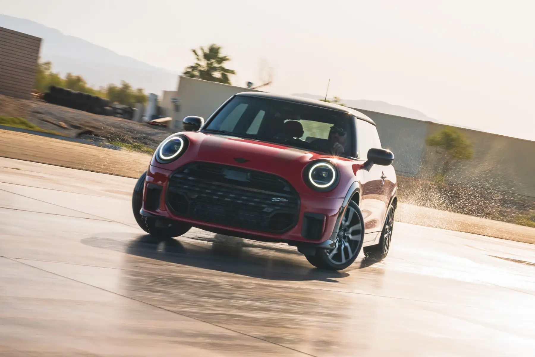 MINI Coupe drifting