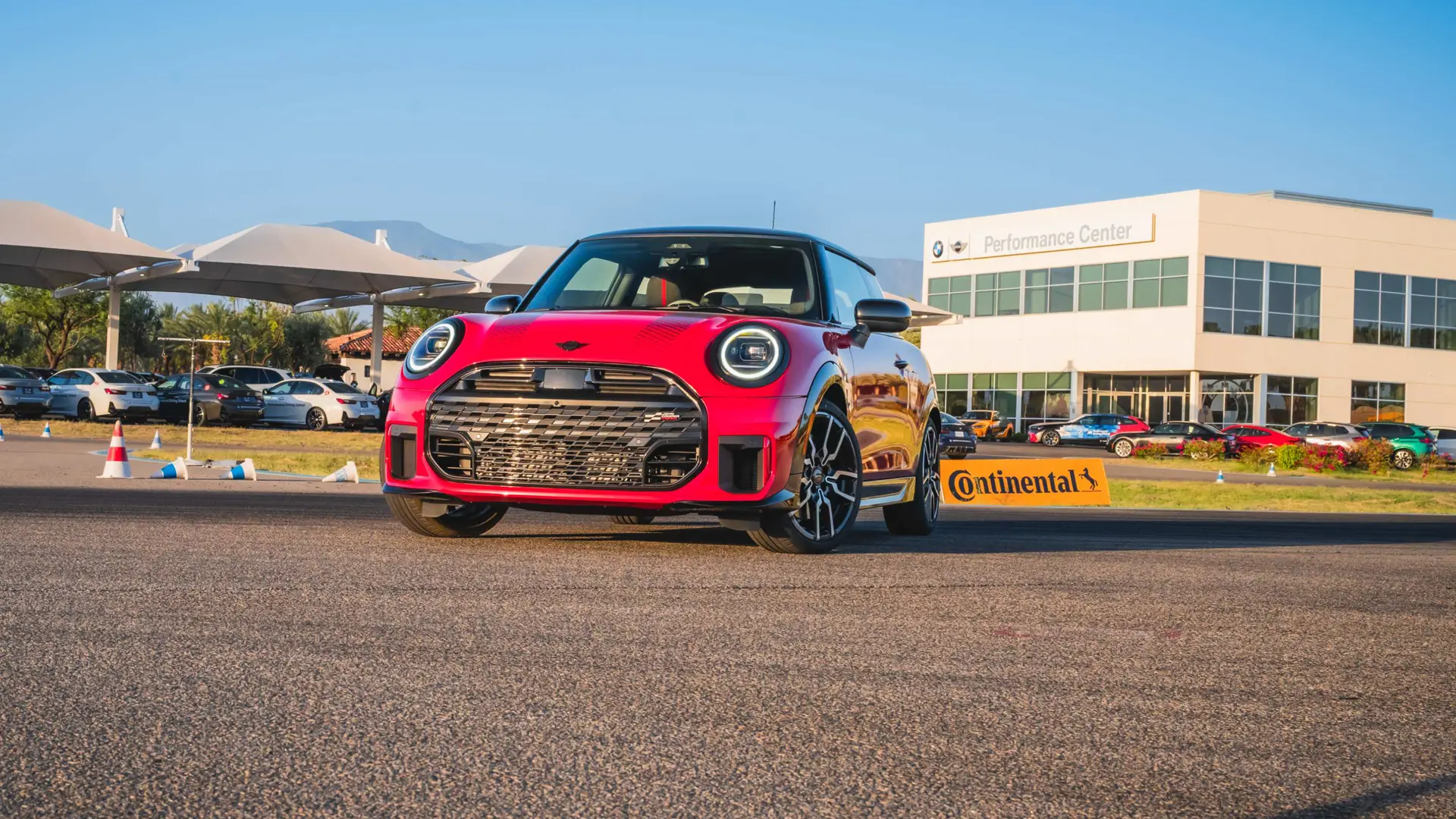 MINI Coupe front three-quarter view