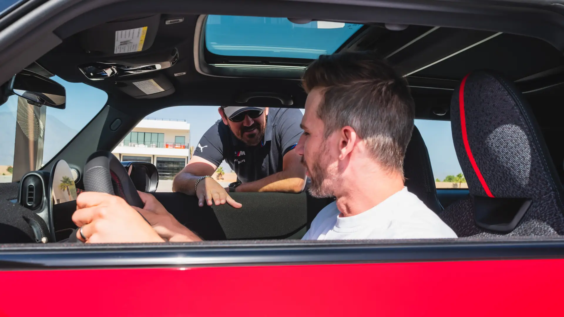MINI Driving Experience student